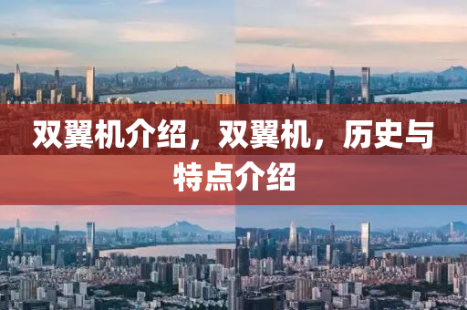 雙翼機介紹，雙翼機，歷史與特點介紹